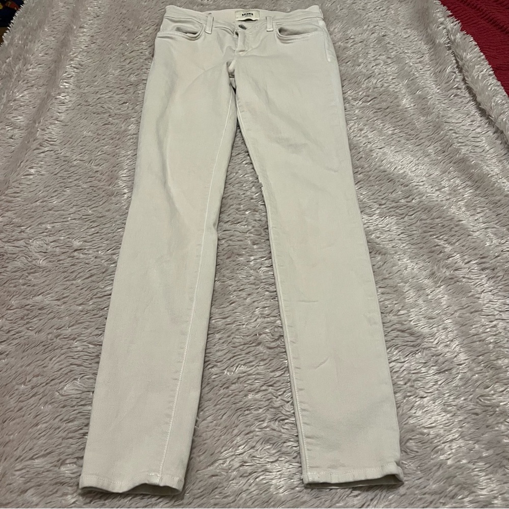 Baldwin ‘Sophia’ mid rise skinny jean buttermilk